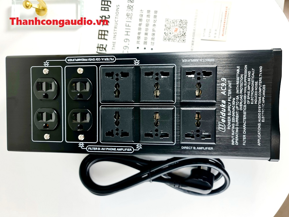 Bộ Lọc sạch nguồn điện WEIDUKA AC9.9