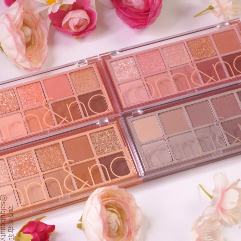 Bảng Phấn Mắt 10 Màu Siêu Lấp Lánh Romand Better Than Eye Palette