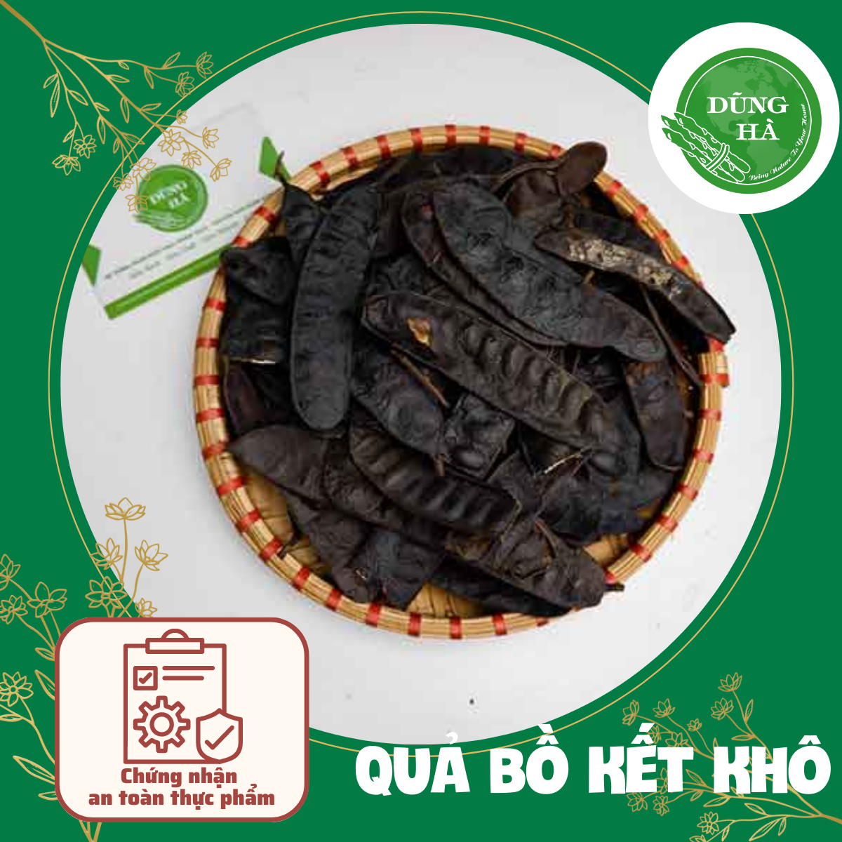 Quả bồ kết khô