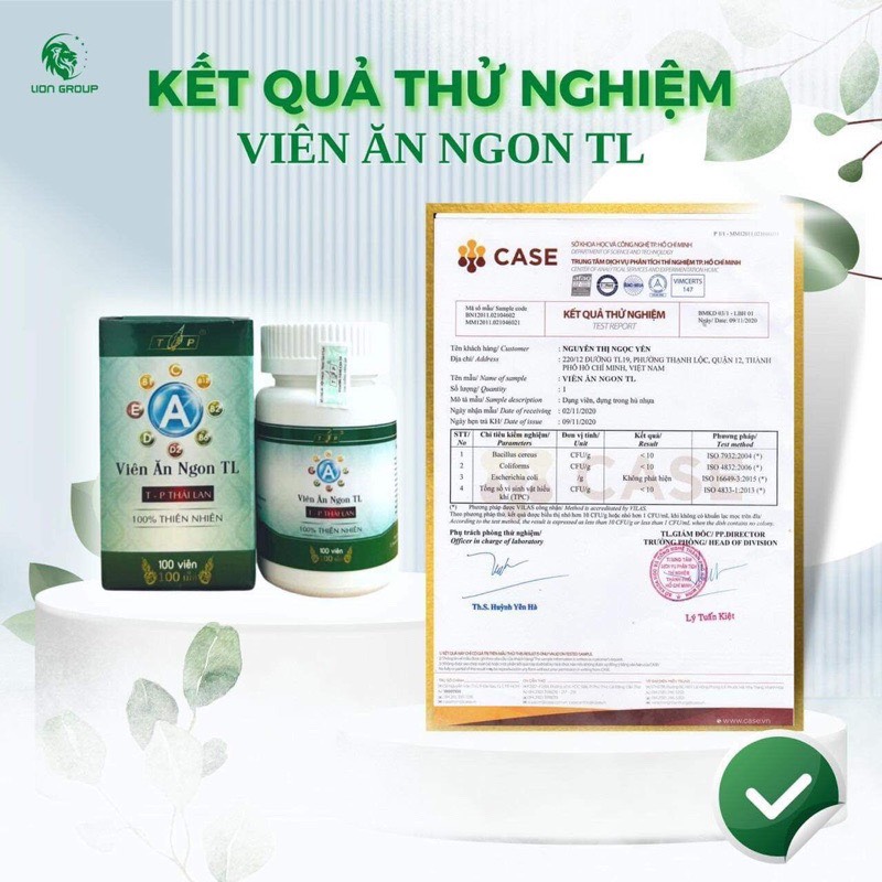 Viên ăn ngon TL Thái Lan 100 viên