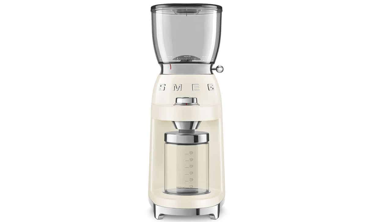 [Trả góp 0%]Máy xay cafe SMEG CGF01CREU (màu kem)