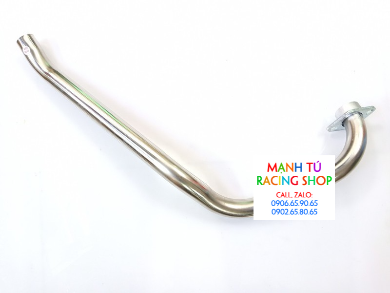 Cổ pô xe raider xăng cơ inox 304 - mạnh tú mts