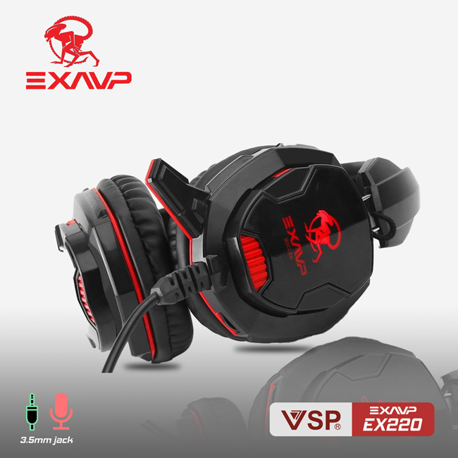[HCM]Tai Nghe EXAVP EX220 LED Gaming