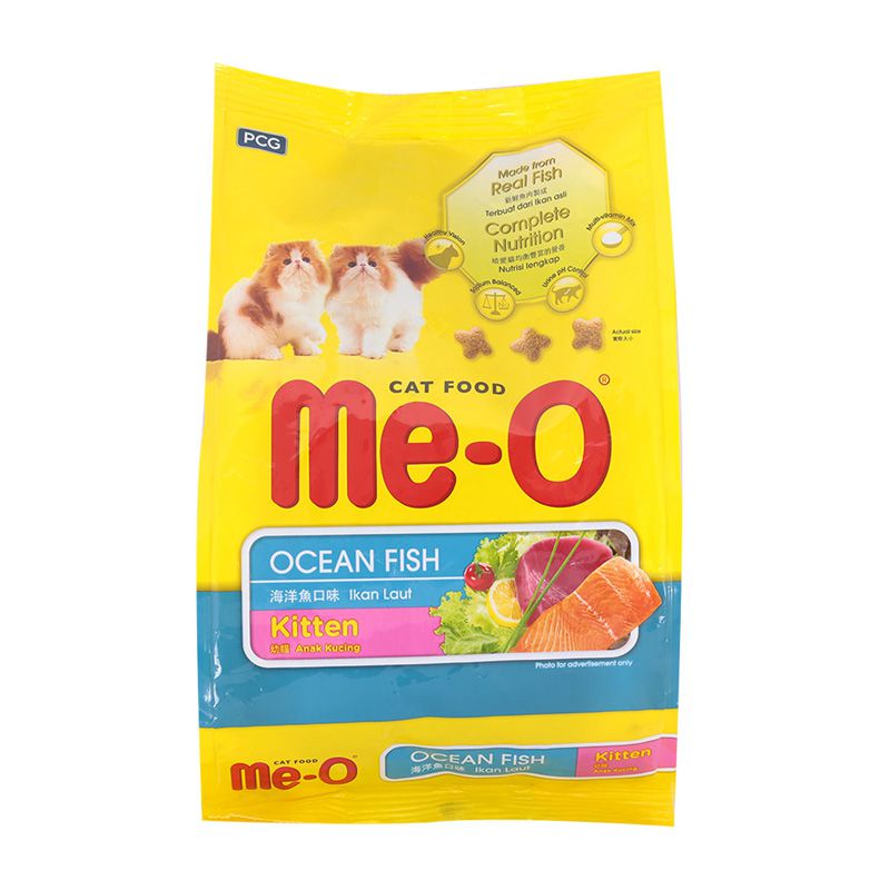 Thức ăn hạt cho mèo con me-o kitten - vị cá biển -