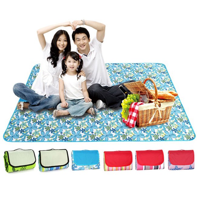 [HCM]Thảm du lịch chống thấm nước gấp gọn tiện ích
