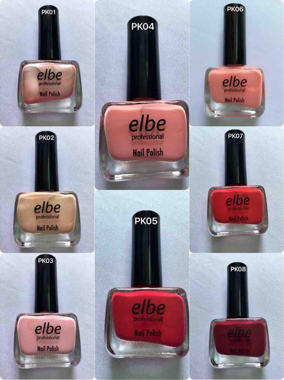 [HCM]Combo 12 chai sơn móng tay Elbe Hàn Quốc 11ml(set 1)