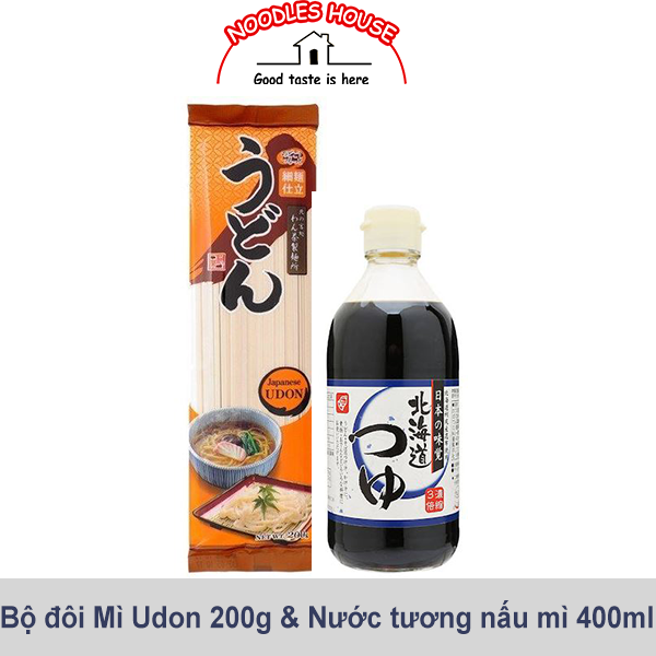 [Free Shipping] Bộ đôi Mì Udon Yamamori 200g & Súp Udon 400ml