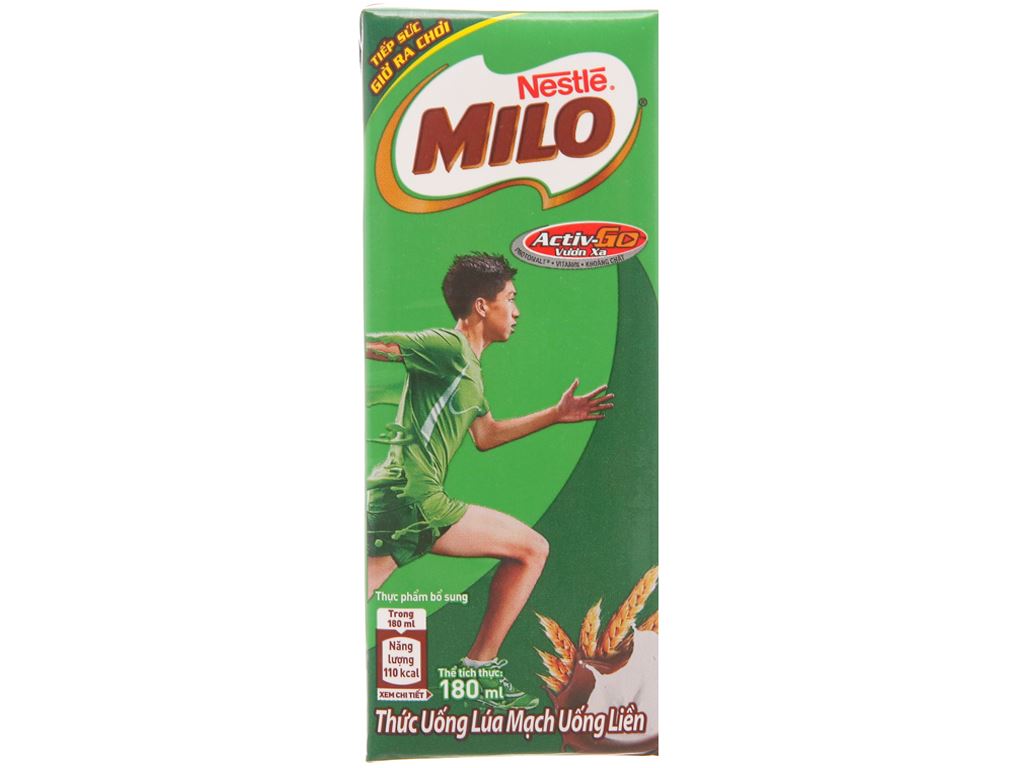 Thức uống lúa mạch Milo Active Go 180ml - Tạp hóa Bát Muội