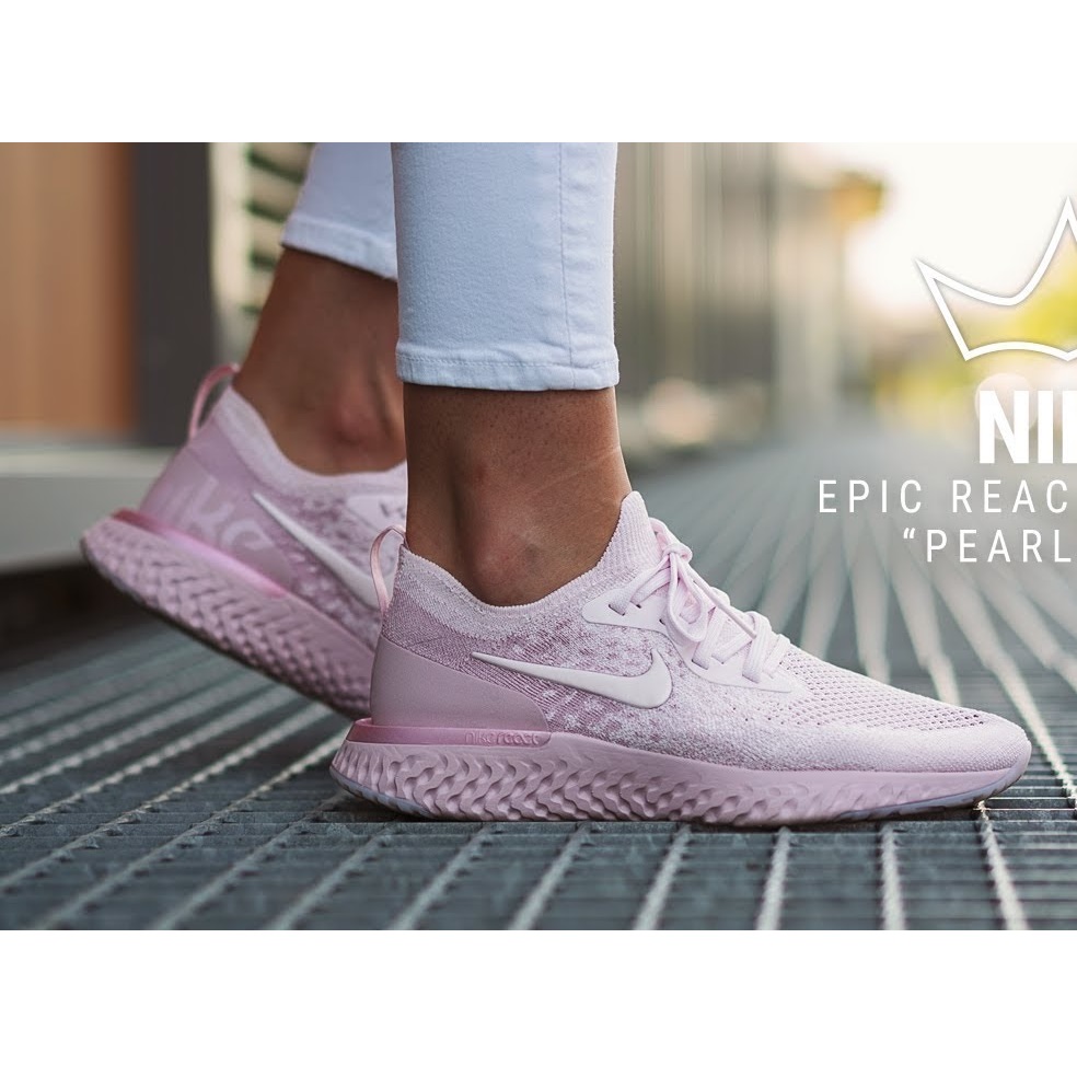 Giày Epic react flyknit pink