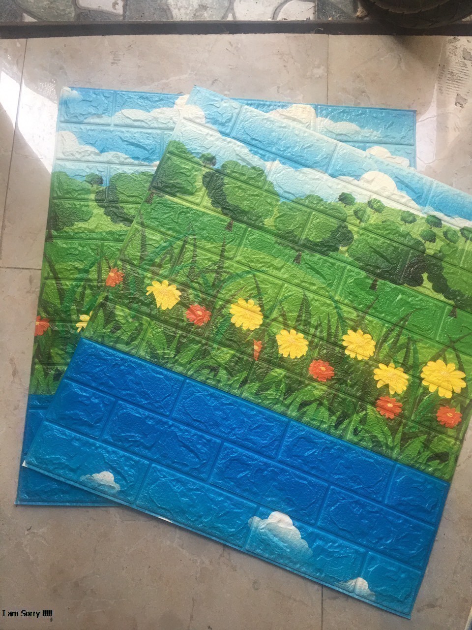 COMBO 20 miếng xốp dán tường cách âm cách nhiệt 3D giả gạch hàn quốc-khổ 70x77cm ( nhiều màu dễ lựa chọn) 104