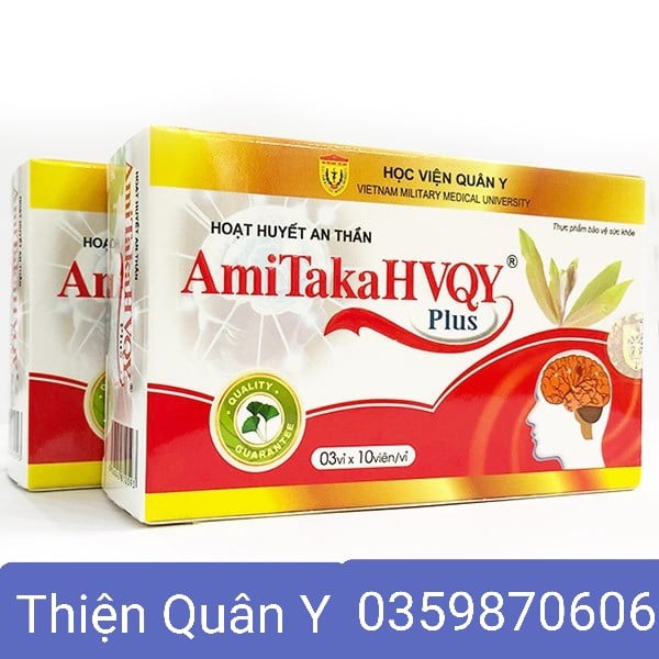 Hoạt huyết an thần amitaka plus hvqy