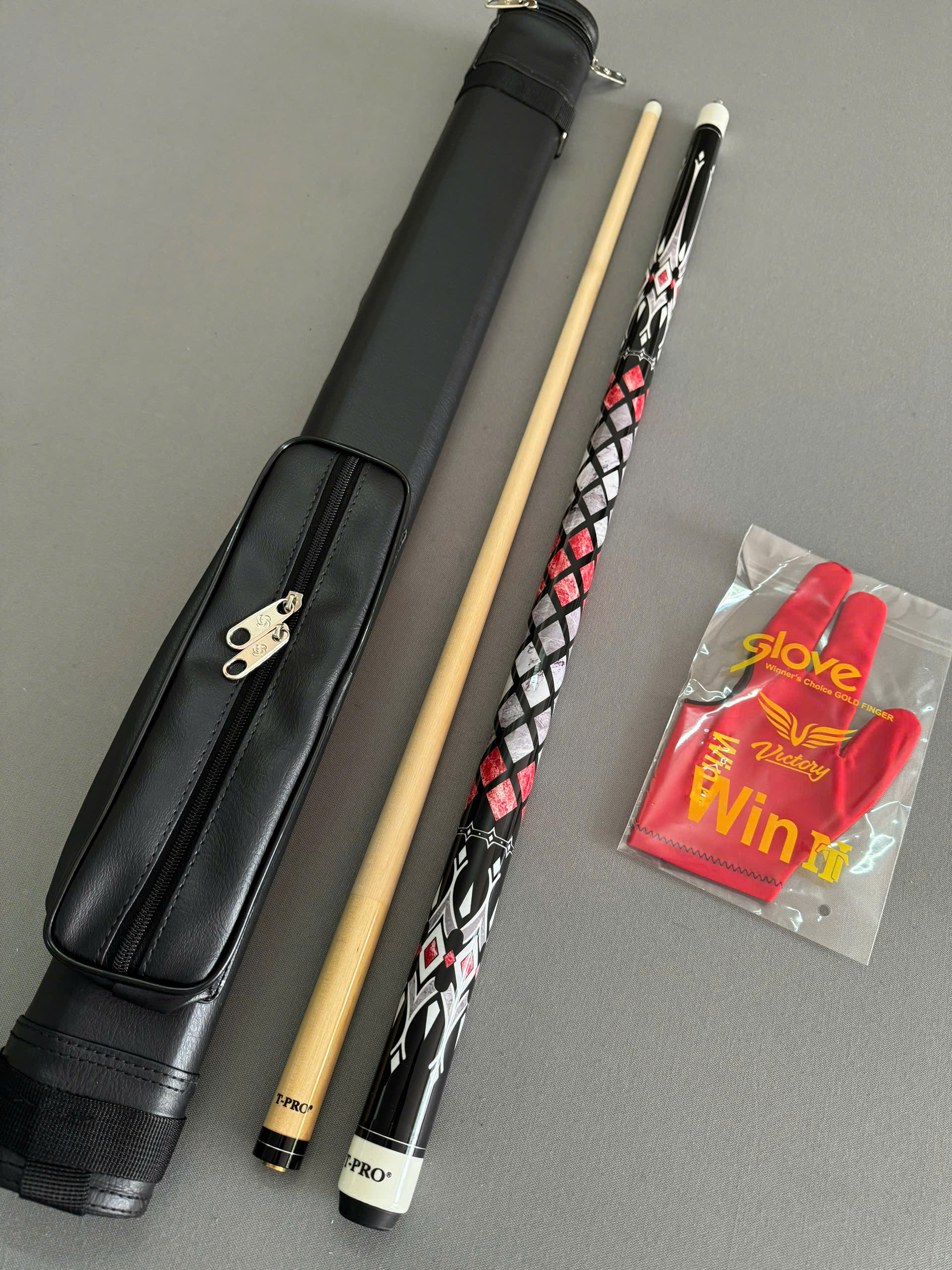 Nguyên bộ cơ bida đầu 11.5mm (chơi bida phăng)