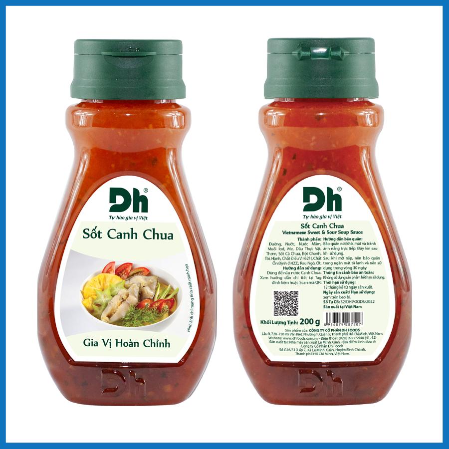 Sốt canh chua, chai 200gr