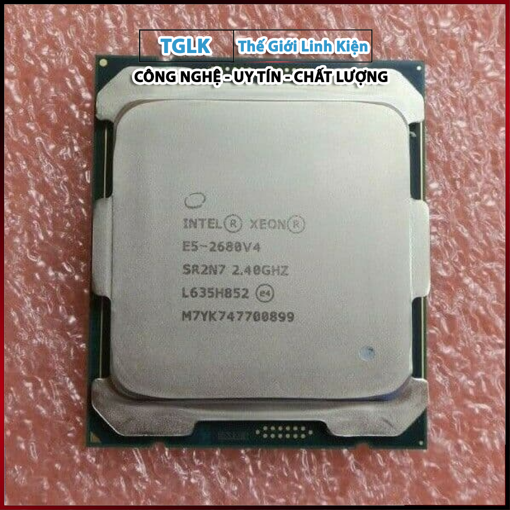 CPU Intel Xeon E5 2680v4 (2.40 GHz, 14 CORES 28 THREADS, 35MB Cache)