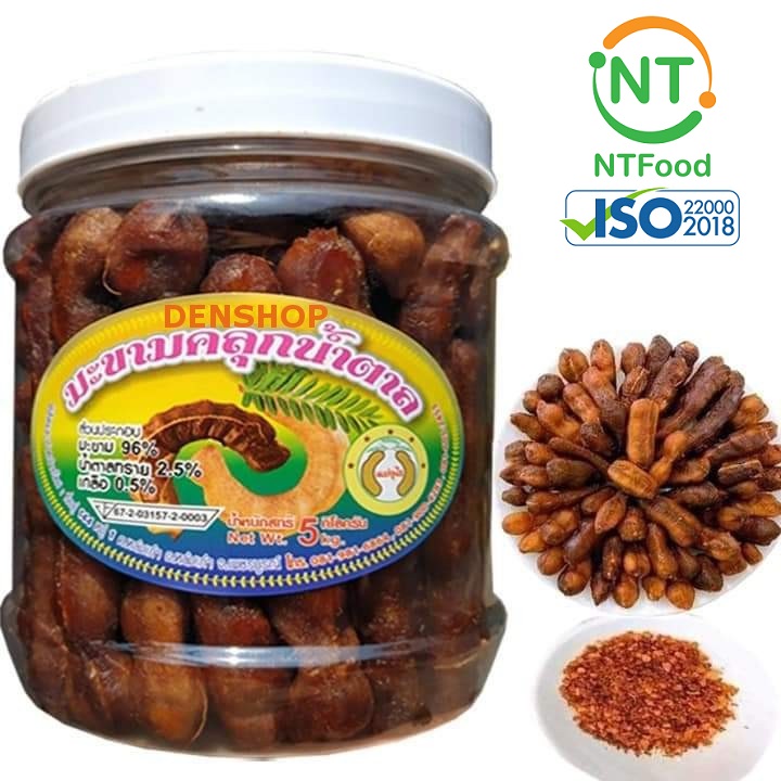 Me lào muối tôm ntfood 500gr - nhất tín food
