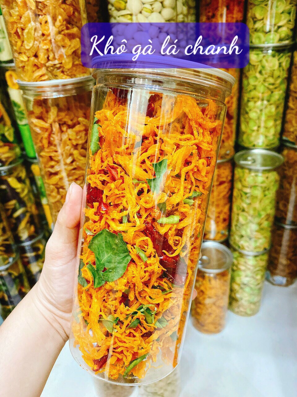 Khô gà lá chanh 300g - LacàFood