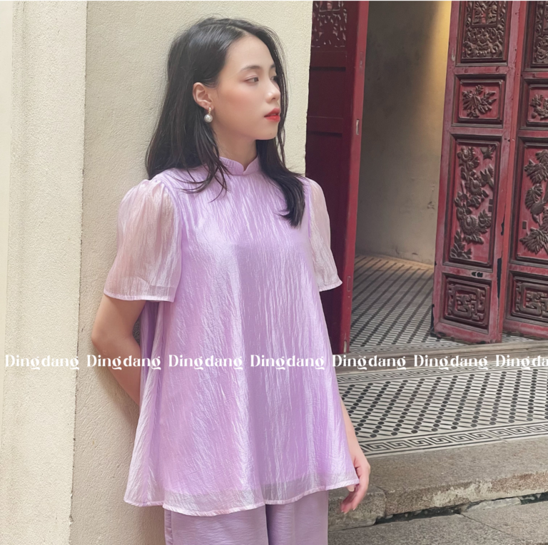 Set áo quần vải tơ mềm mại - Đing Đang