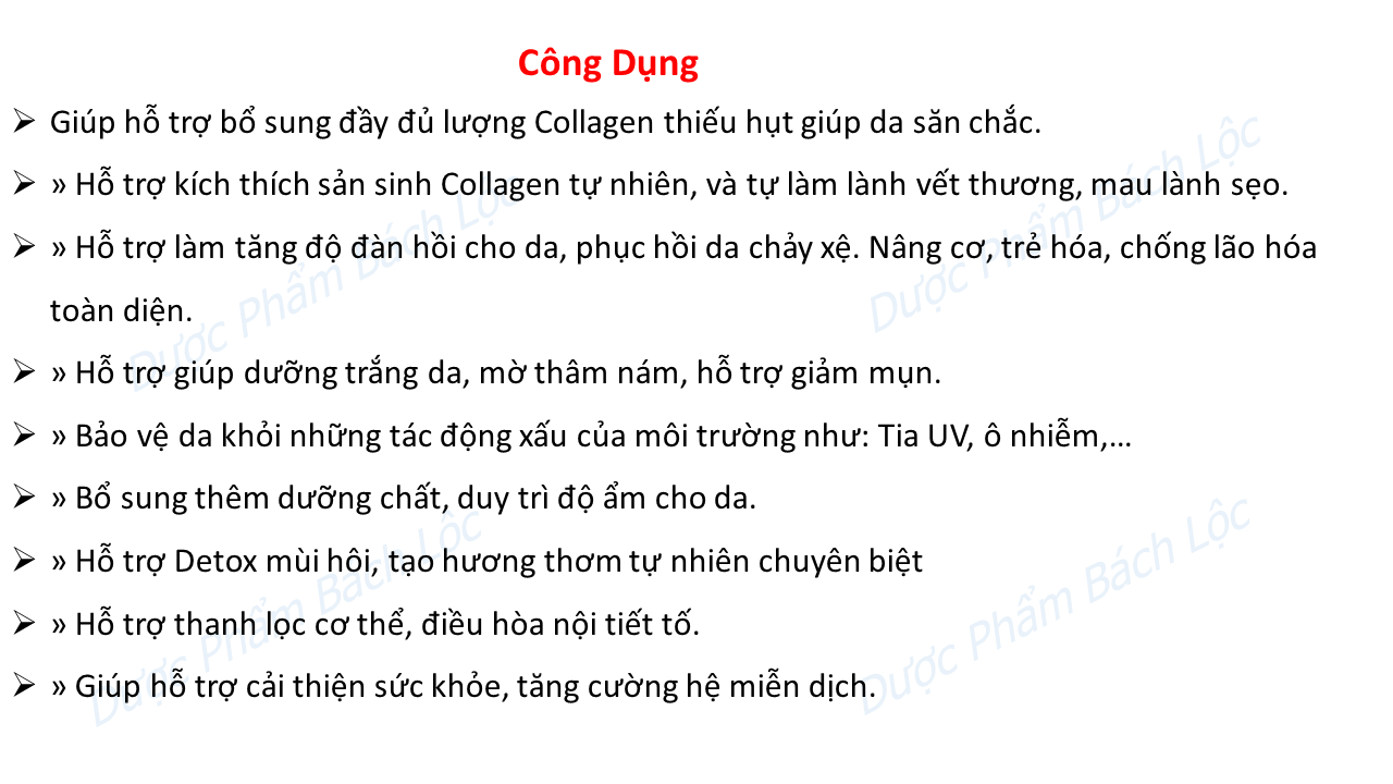 Combo 2 hộp -Viên uống trắng sáng đẹp da Bạch Ngọc Nhan hỗ trợ giảm nếp nhăn, giảm nám, sạm da, phục hồi da chảy xệ,chống lão hóa-hộp 30 viên- Dược Phẩm Bách Lộc