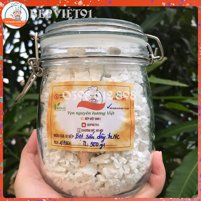 Bột Sắn Dây Ta Nguyên Chất Nhà Làm ( Không Pha Tạp )