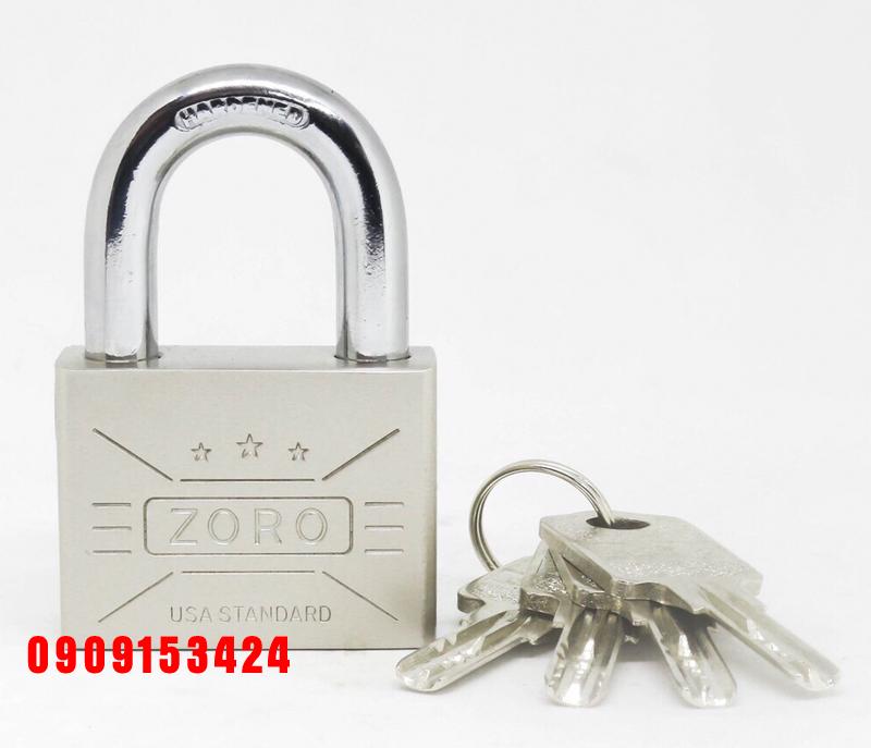 [HCM]Ổ KHÓA ZORO 6P-CHÌA MUỖNG