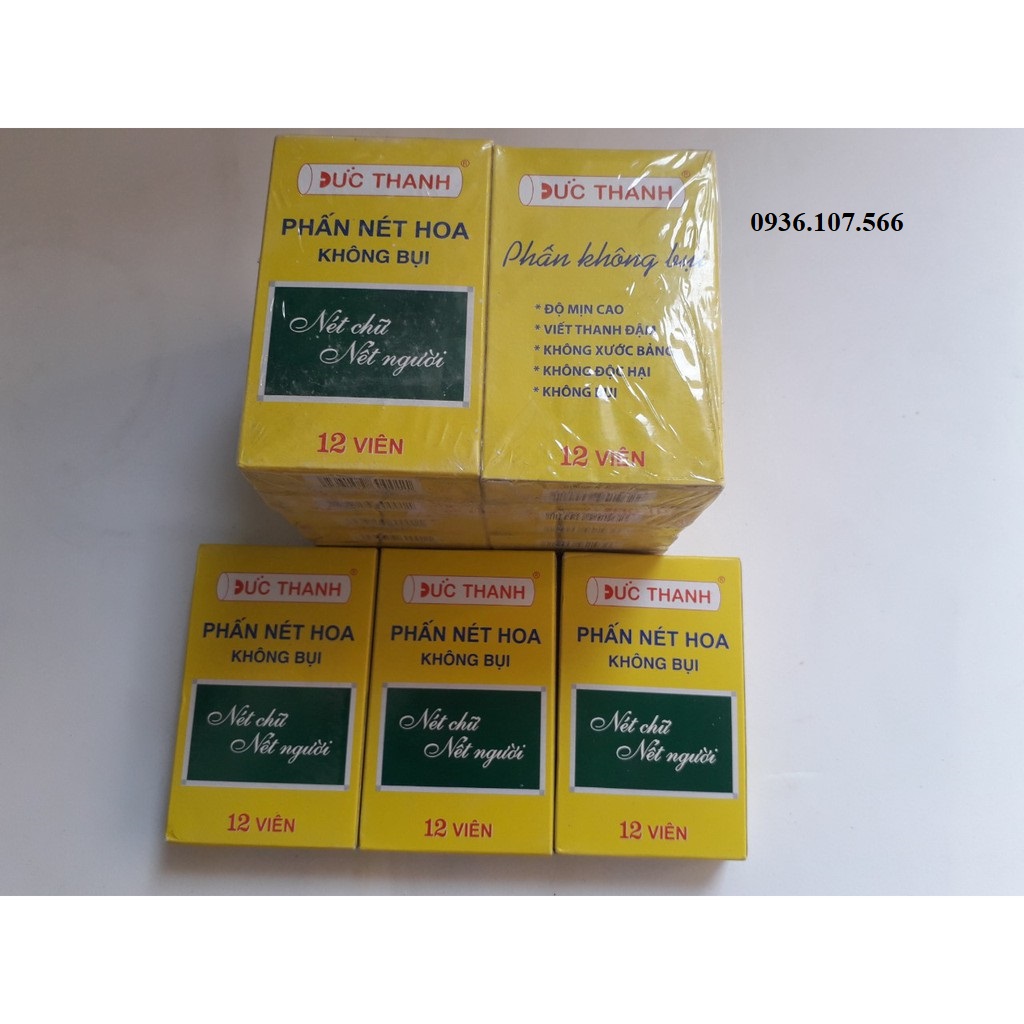 Phấn không bụi Đức Thanh, Viết thanh đậm - 1 Hộp