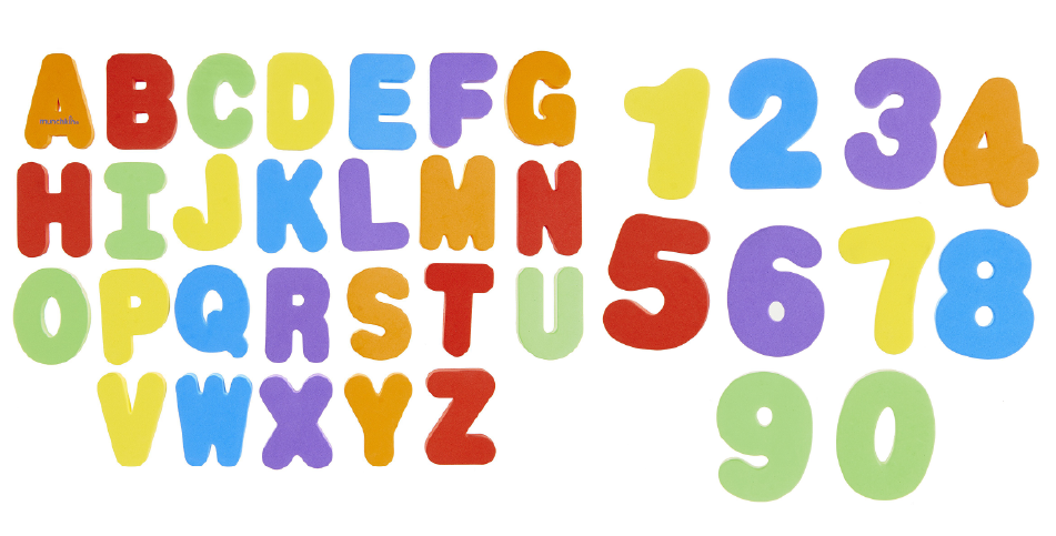 BỘ CHỮ SỐ XỐP MUNCHKIN