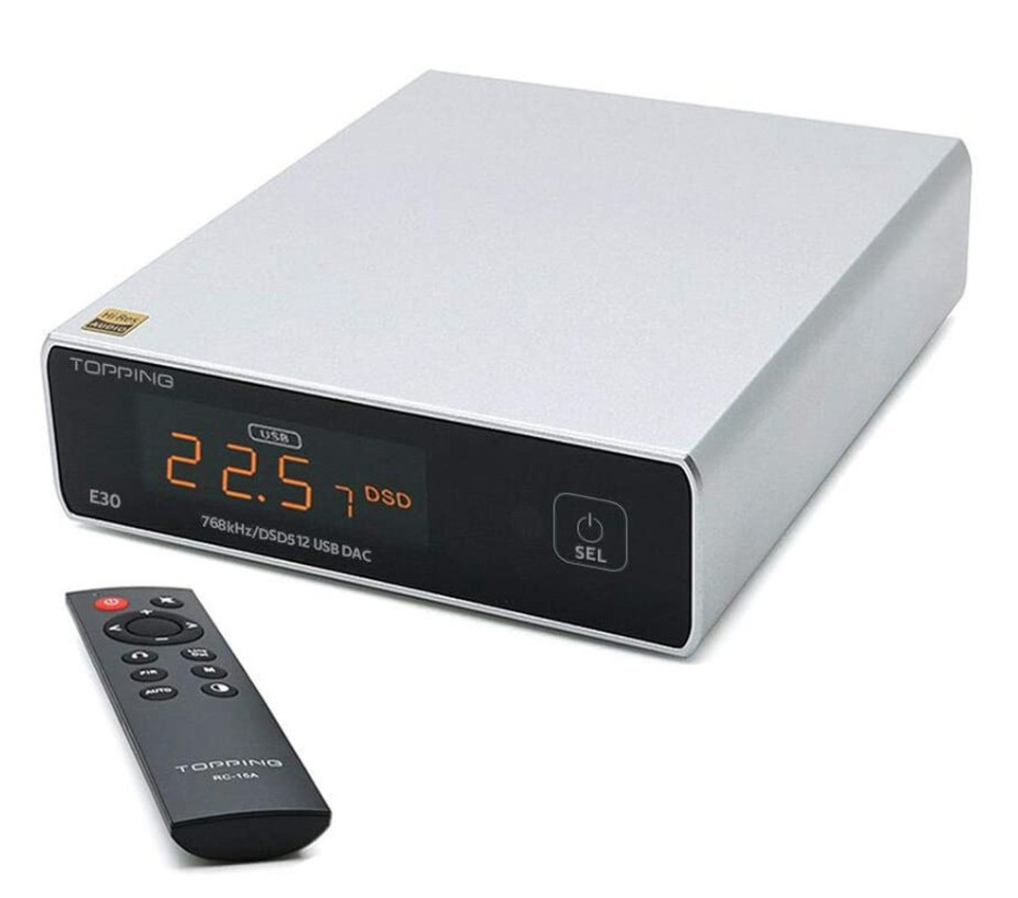 Bộ Chuyển Đổi Âm Thanh Dac/amp Topping E30