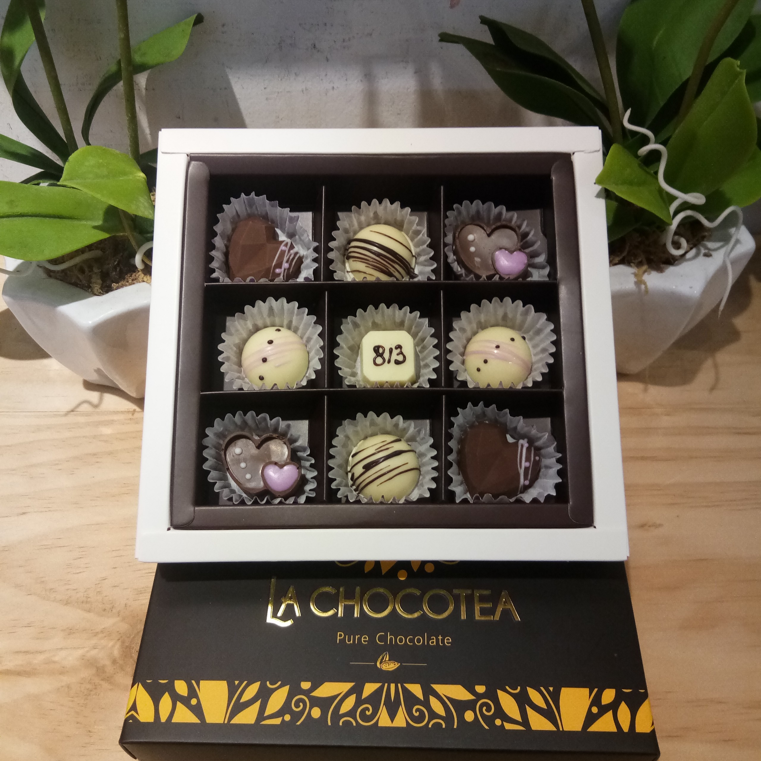 La Chocotea Real Chocolate (Socola) 9V