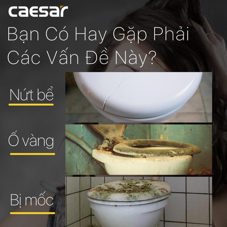 Nắp Êm Bồn Cầu CAESAR M232