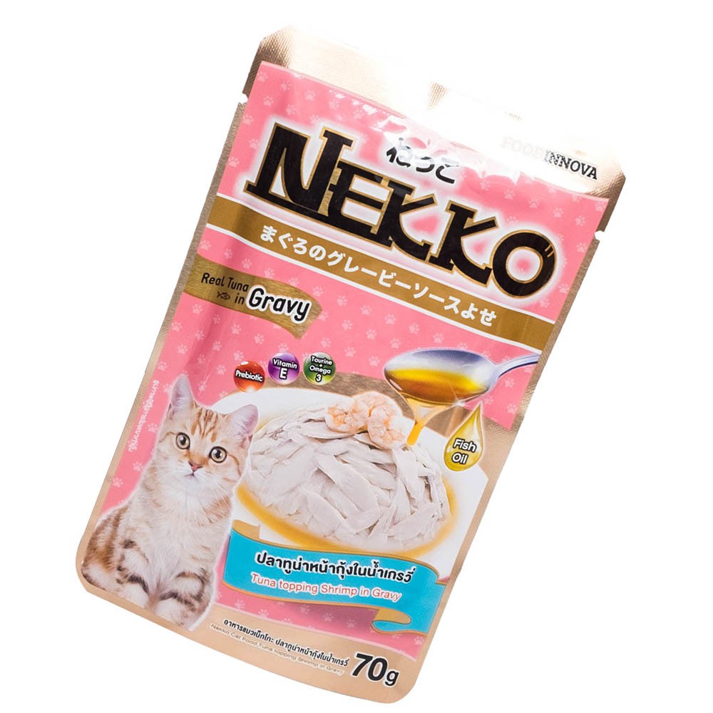 Pate Nekko cho mèo - Gói 70g (Chọn Vị)