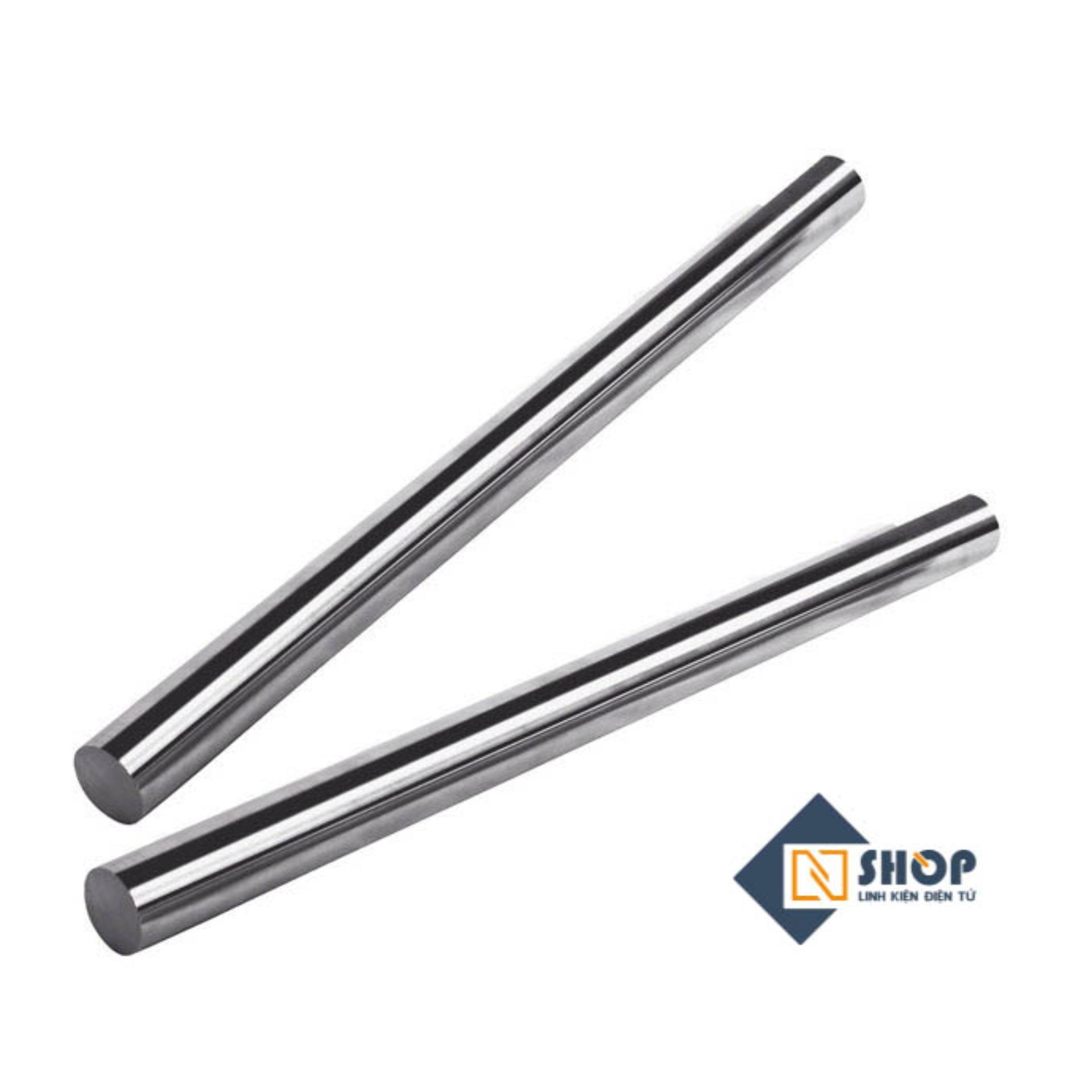 Trục trơn 8mm (ty, thanh trượt tròn) mạ crom 250mm