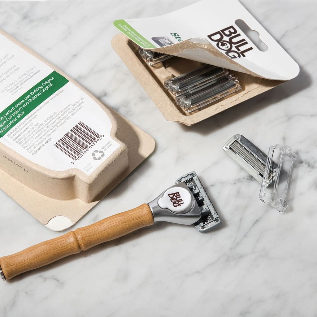 Dao cạo râu Bulldog Original Bamboo Razor