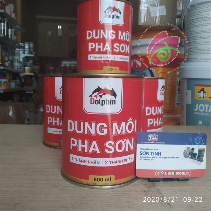 Dung Môi Pha Sơn Dolphin