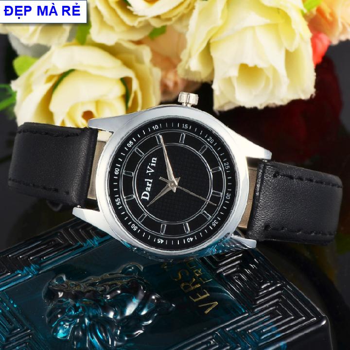 ( Tặng thêm 1 viên pin trị giá 20k ) Đồng hồ Nữ Đẹp Mà Rẻ style cá tính ( Viền trắng )