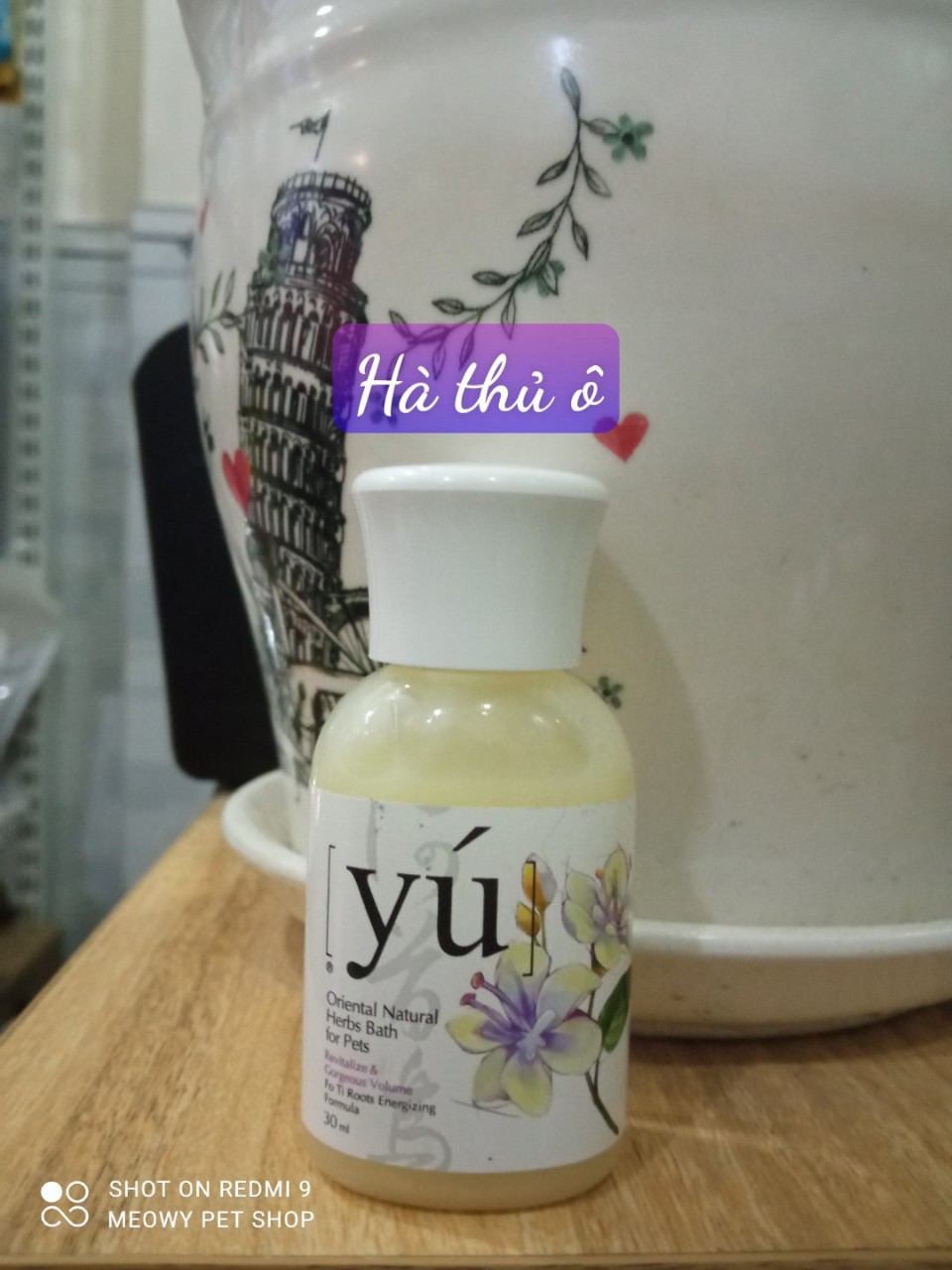 Sữa tắm Yu chó mèo 30ML