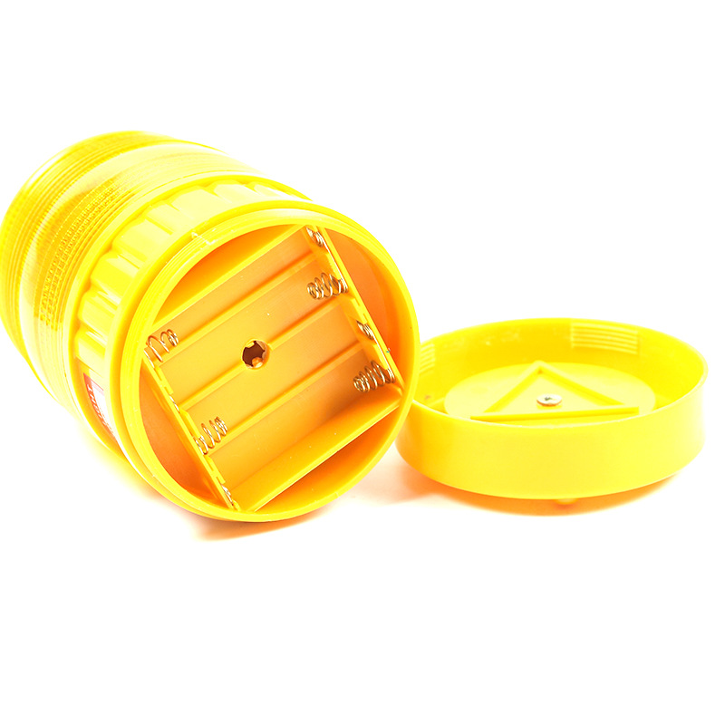 Đèn LED Cảnh Báo Màu Đỏ Đế Hít Nam Châm Dùng Pin Tiểu
