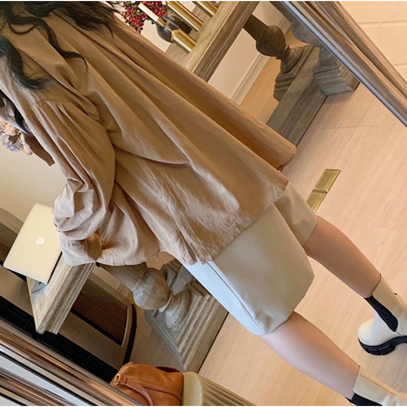 Áo Sơ Mi Đũi Phong Cách Hàn Quốc
