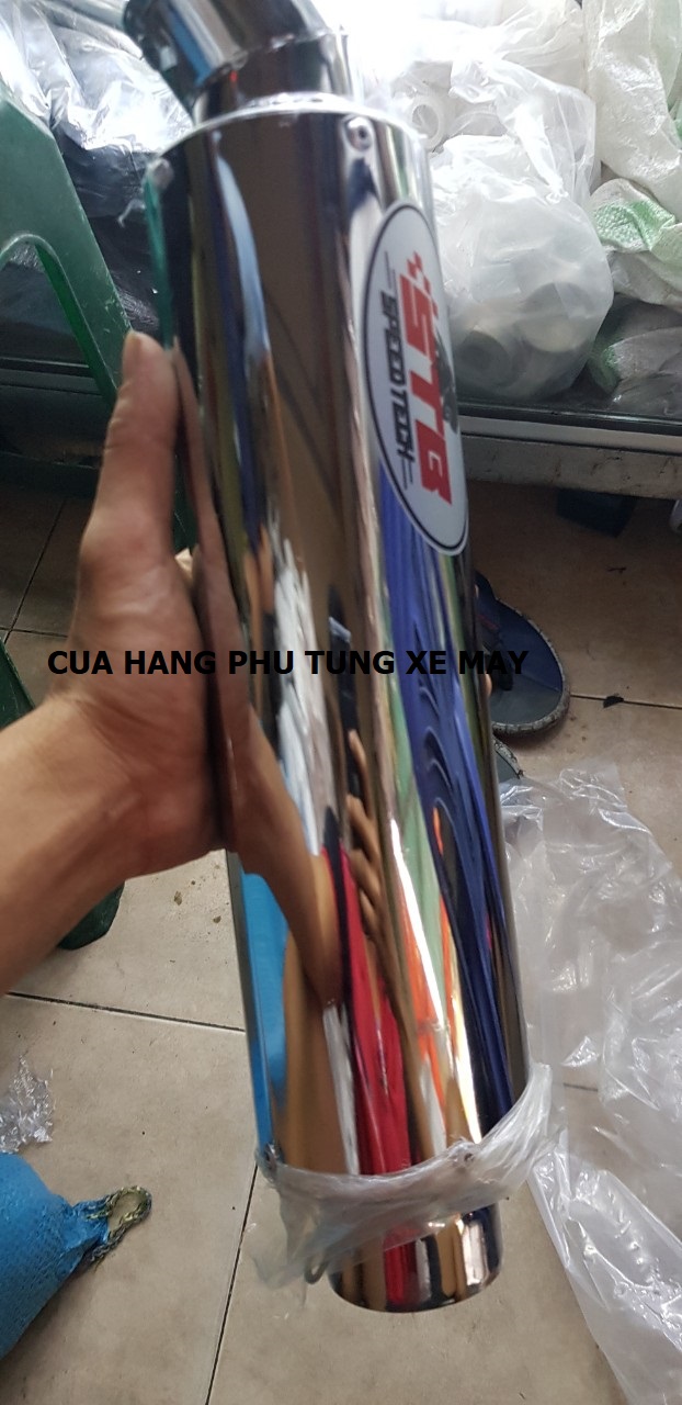 Pô STB inox (kèm pát treo + lò xo)