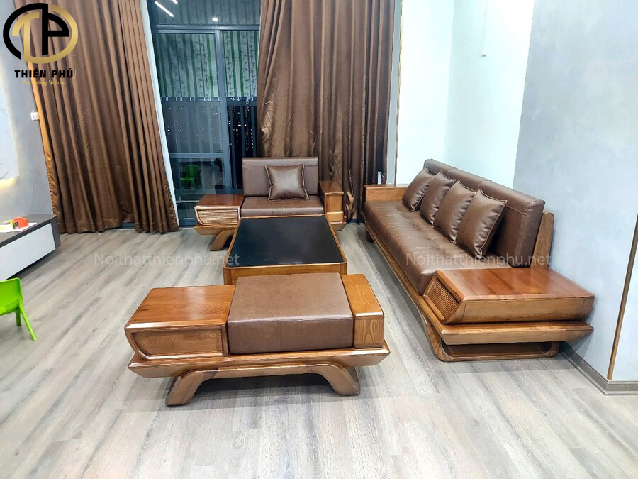 Venus - Sofa gỗ sồi cao cấp hiện đại