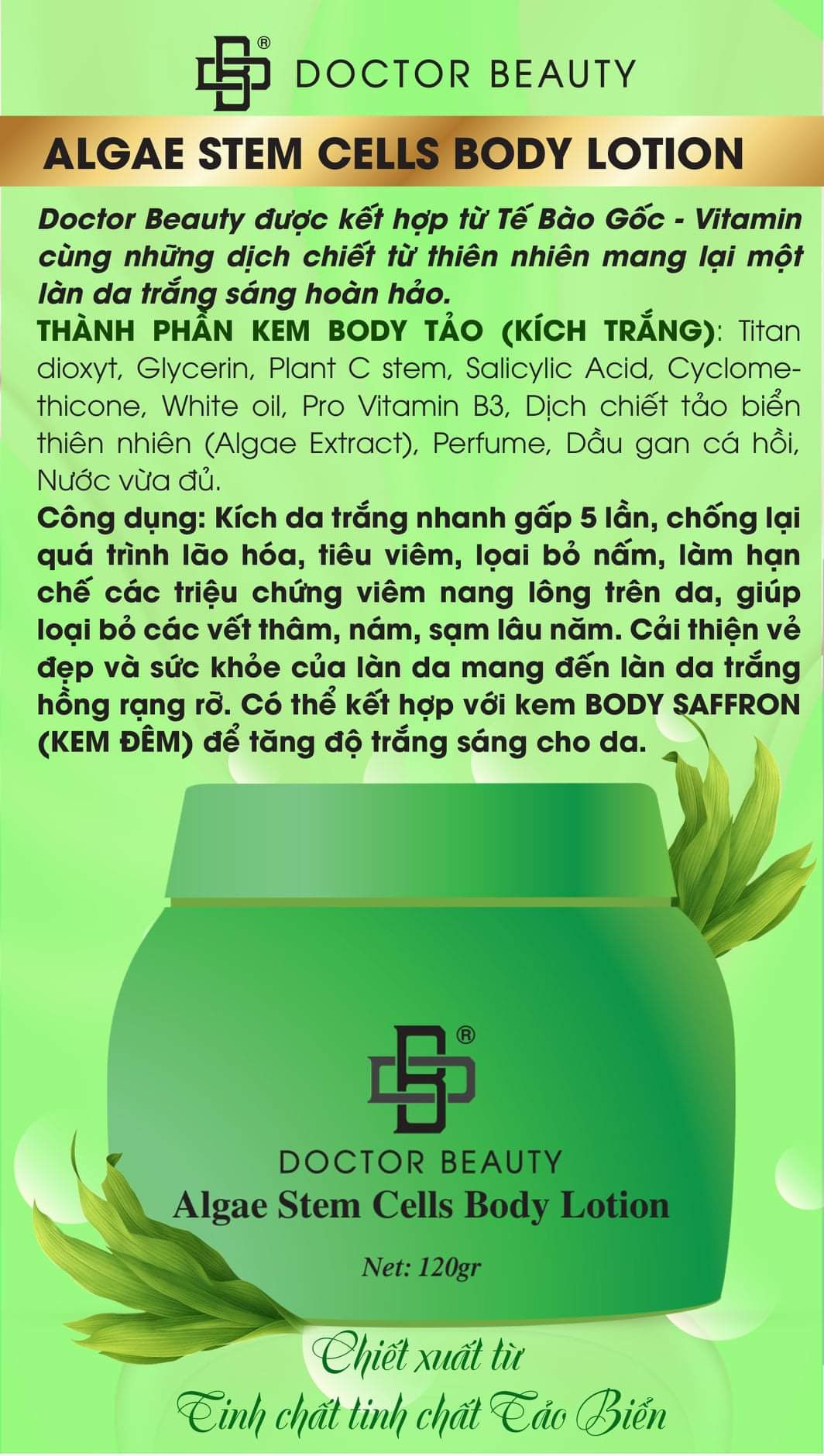 [HCM]BODY TẾ BÀO GỐC DOCTOR BEAUTY