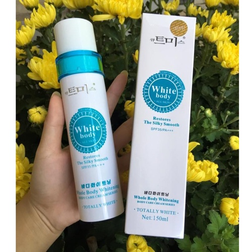 KEM KÍCH TRẮNG WHITE BODY 150ml
