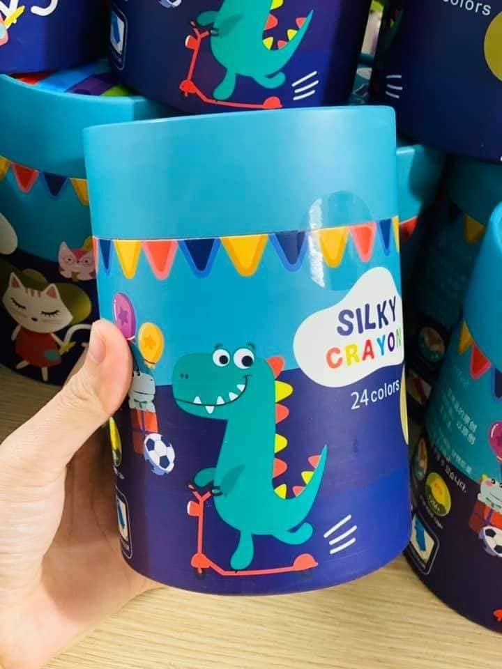 Hộp 24 màu sáp Silky Crayon KOCOTREE