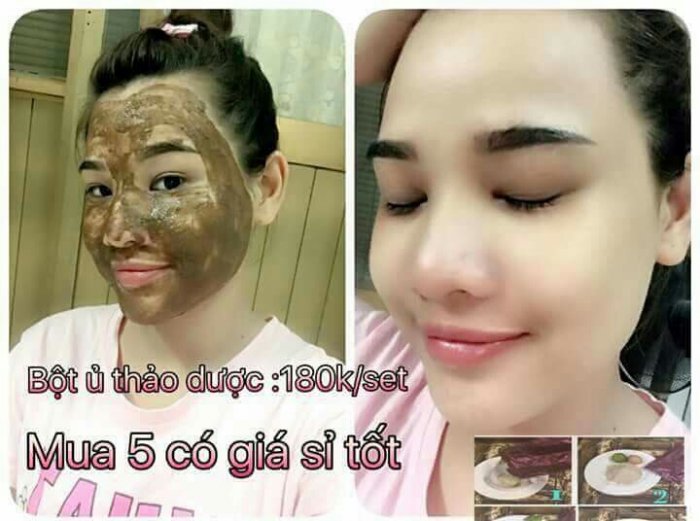 BỘT Ủ TẮM TRẮNG THẢO DƯỢC LRO'CRE