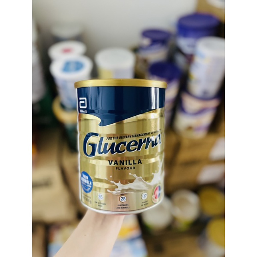 Sữa tiểu đường Glucerna vani Úc 850g