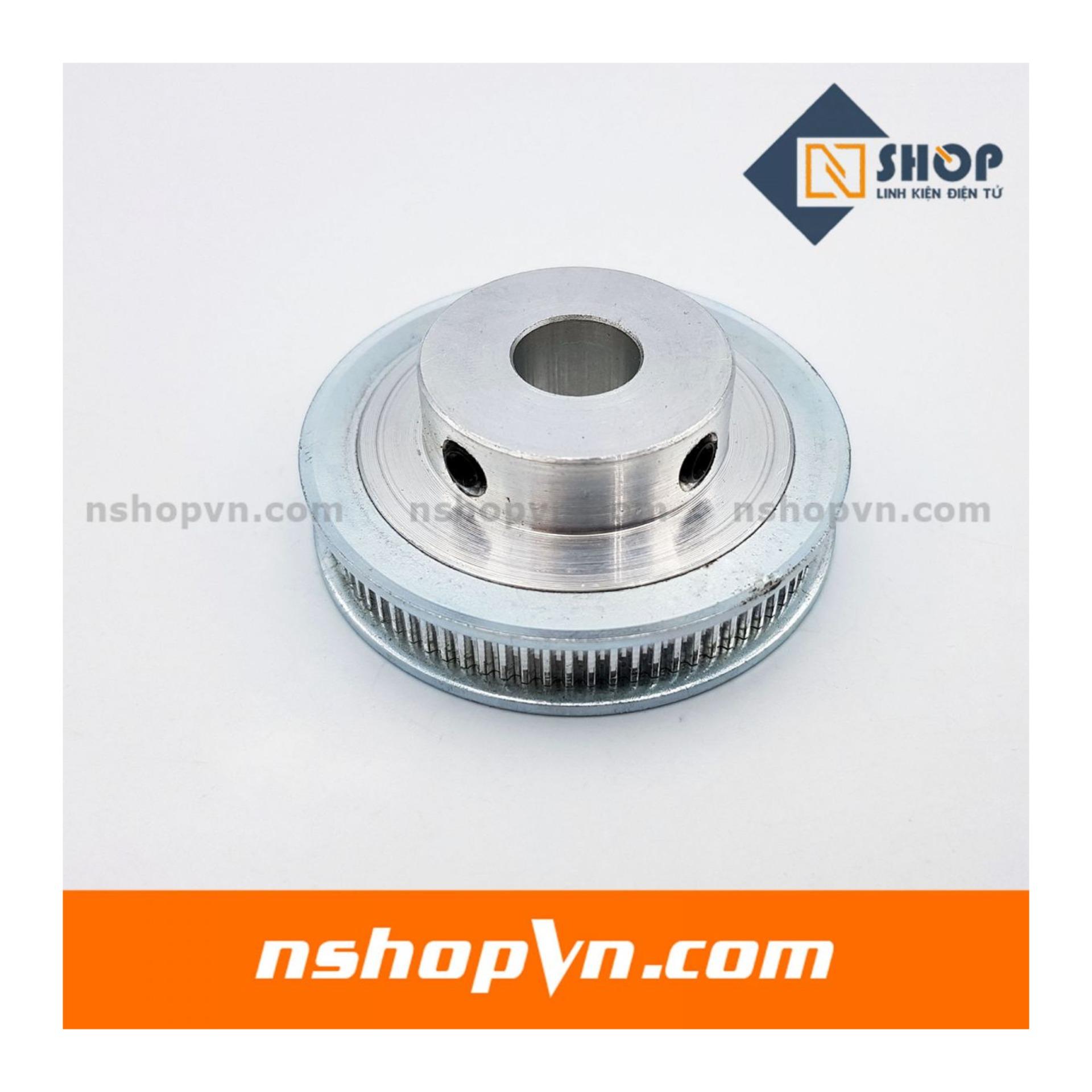 Puly GT2 80 răng trục 12mm