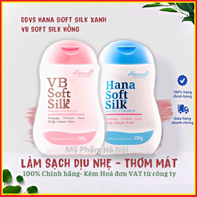 Dung Dịch Vệ Sinh Phụ Nữ Hanayuki Soft & Silk