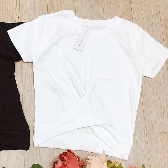 Áo Croptop Xoắn Eo Gợi Cảm