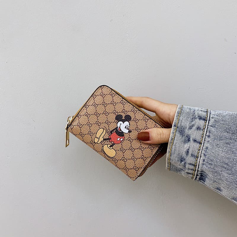 VÍ NGẮN CẦM TAY NỮ HÌNH CHUỘT MICKEY