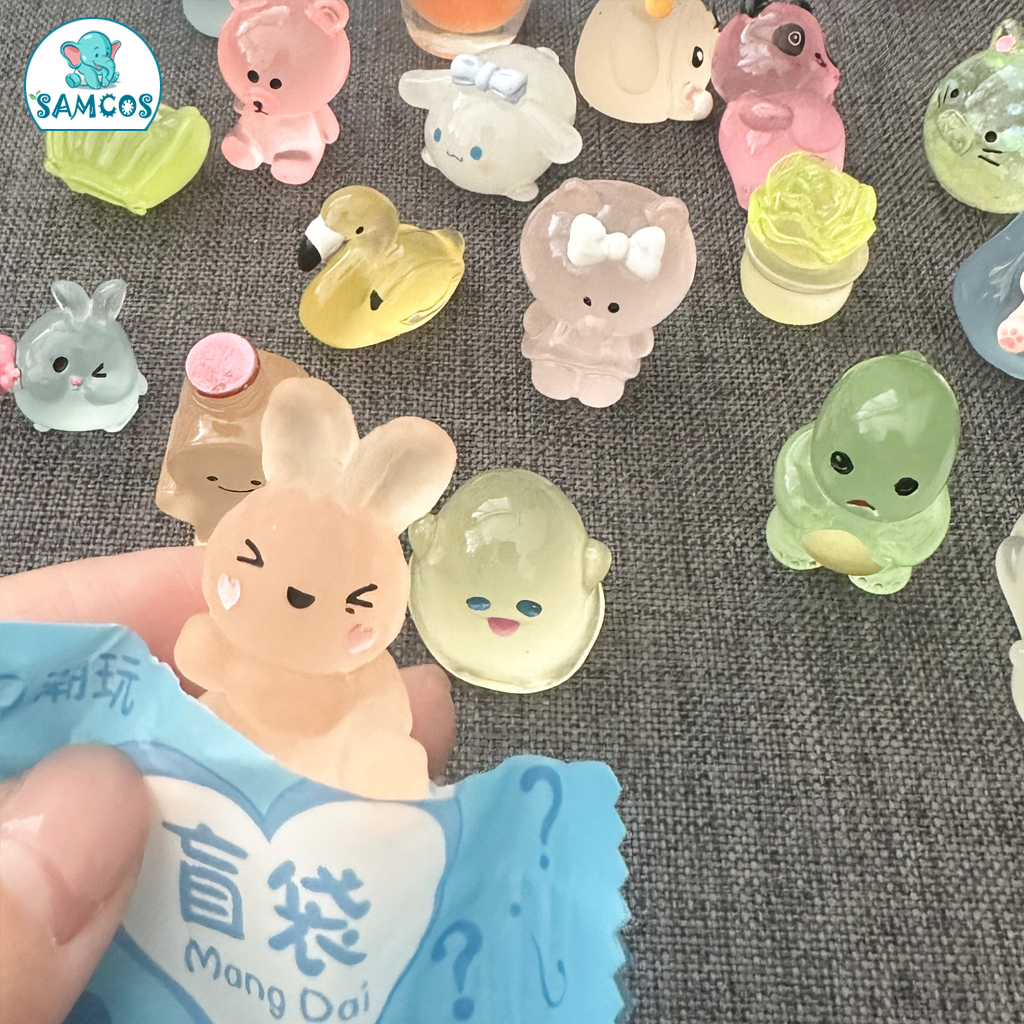 Set 10 Túi mù bất ngờ đồ chơi cho bé dễ thương Samcos