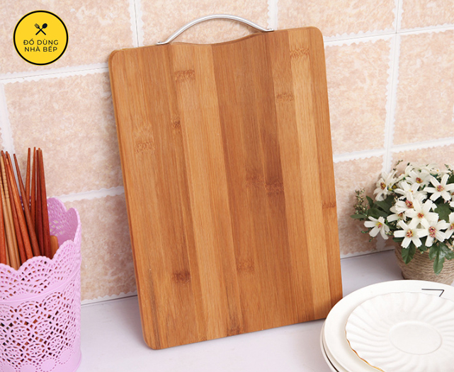 [HCM]Thớt gỗ hình chữ nhật 32x22cm